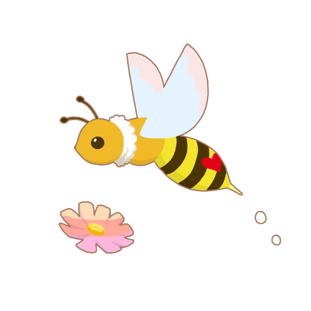 ミツバチ 無料イラスト素材 素材ラボ