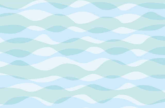 夏のおしゃれな波系模様 ブルー背景画 無料イラスト素材 素材ラボ