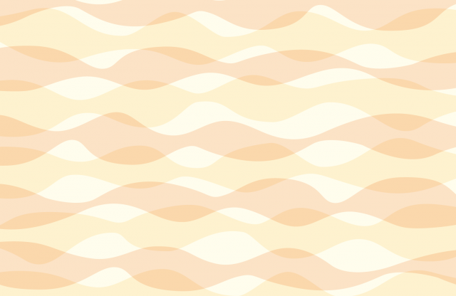 秋のおしゃれな波系模様 オレンジ背景画 無料イラスト素材 素材ラボ