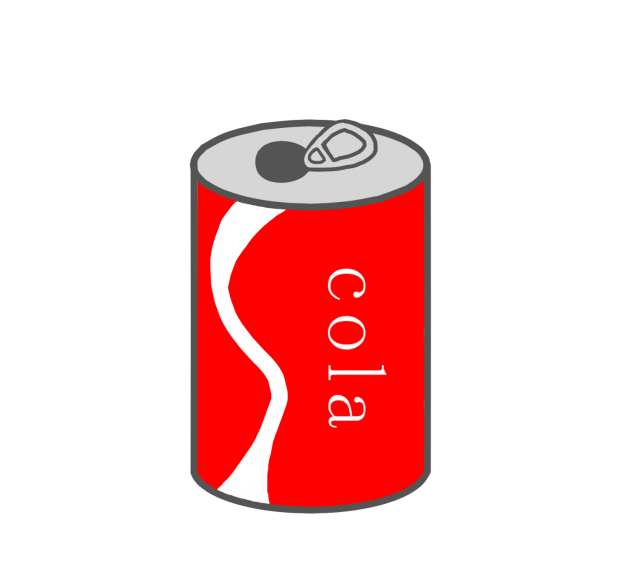 コーラの缶 無料イラスト素材 素材ラボ