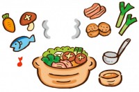 鍋料理のイラスト…