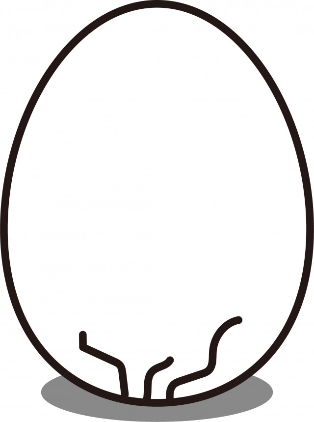 コロンブスの卵のイメージイラスト ベクター 無料イラスト素材 素材ラボ