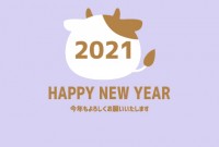 年賀状　2021…