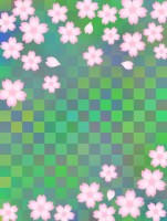 桜の花模様壁紙和…