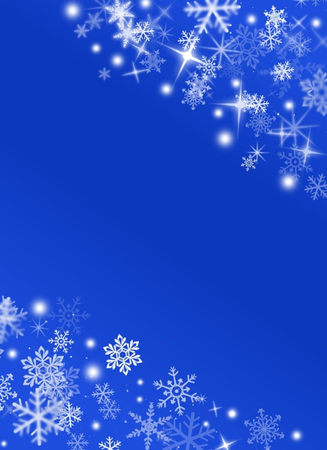 青い背景の雪の結晶縦フレームのイラスト 無料イラスト素材 素材ラボ