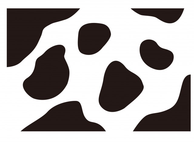 牛 牛模様 牛柄 丑 パターン 無料イラスト素材 素材ラボ
