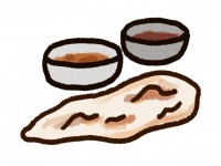 ナンとカレー