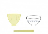 陶器・お椀・お箸…