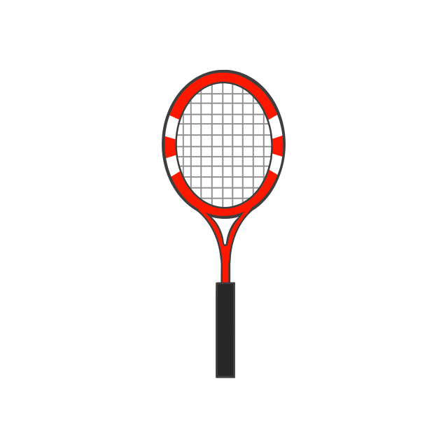 テニスラケット 無料イラスト素材 素材ラボ