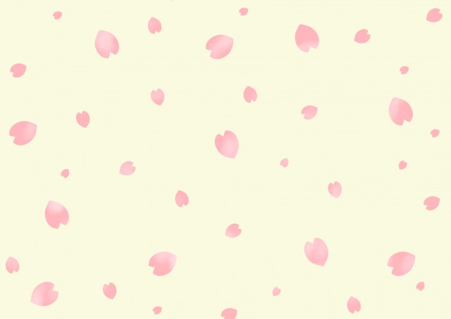 桜吹雪の背景セット 無料イラスト素材 素材ラボ
