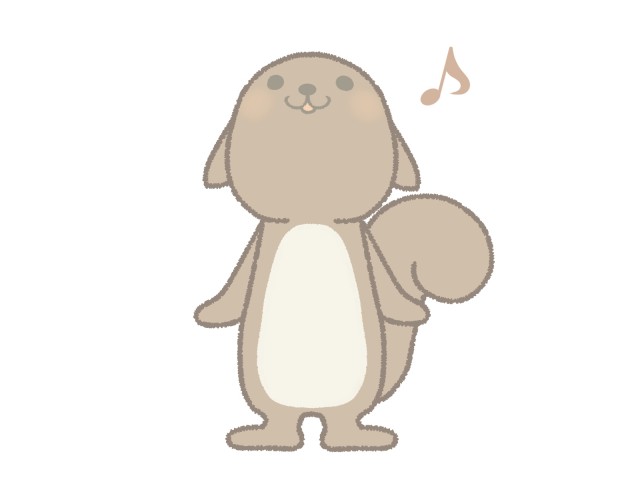 見上げるりすのイラスト 無料イラスト素材 素材ラボ 見上げるりすのイラスト 無料イラスト素材 素材ラボ