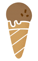アイスクリームの…