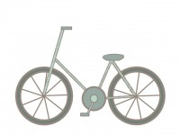 自転車のイラスト…