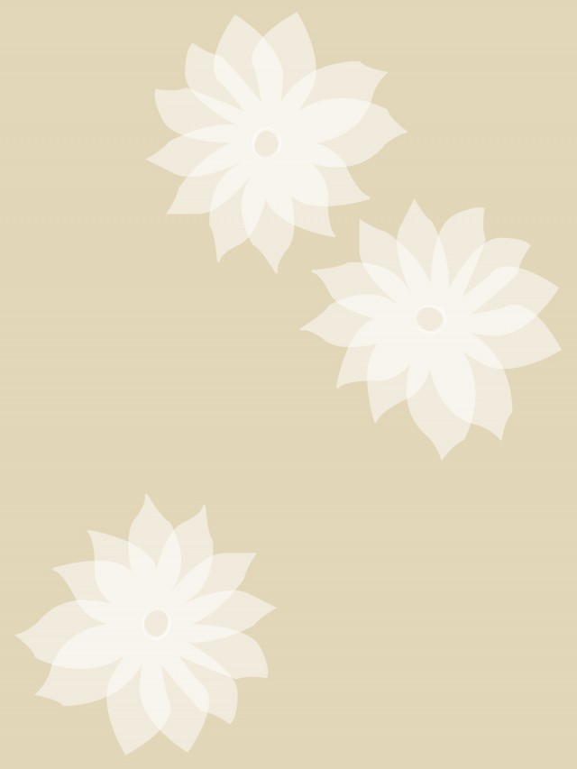 白い花模様壁紙シンプル背景素材イラスト 無料イラスト素材 素材ラボ