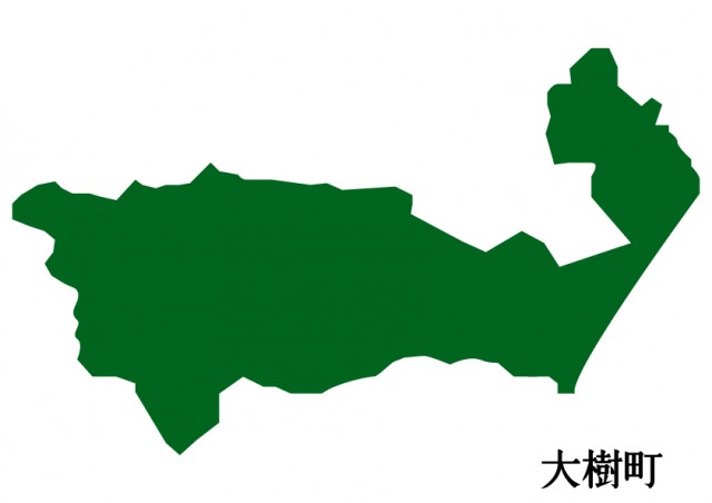 北海道大樹町 たいきちょう の地図 緑塗り 無料イラスト素材 素材ラボ