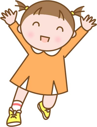 鬼ごっこ 走る子ども 無料イラスト素材 素材ラボ