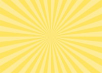 黄色の放射状背景