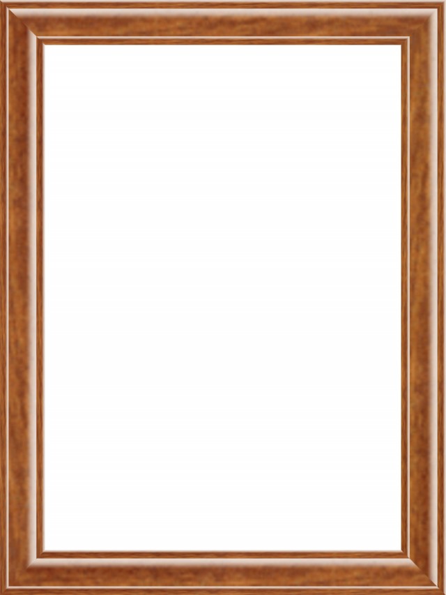 木製フレームシンプル飾り枠背景額縁イラスト 無料イラスト素材 素材ラボ