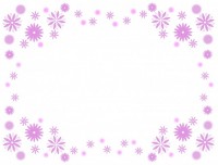 淡い紫色の花のフ…