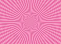 ピンク色の放射状…