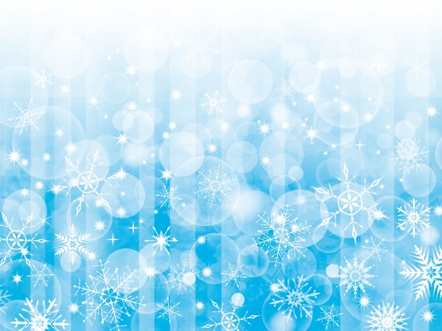 キラキライルミネーション秋冬雪六花雪の結晶水色ブルー青空きらきら光背景素材壁紙無料イラストフリー素材 無料イラスト素材 素材ラボ