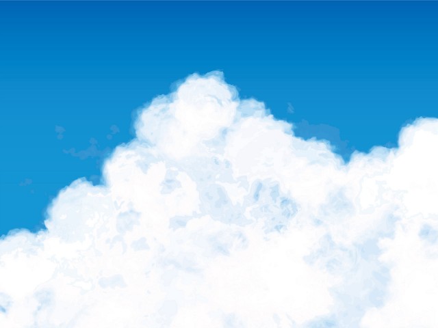 青い空と白い雲真夏の入道雲風景背景素材壁紙無料イラスト 無料イラスト素材 素材ラボ