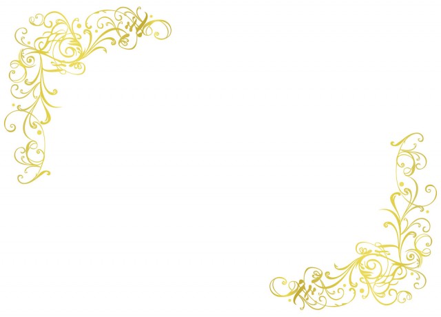 金色洋風クラシックフレーム飾り枠背景素材壁紙無料イラストフリー素材 無料イラスト素材 素材ラボ