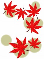 紅葉の葉っぱ壁紙…