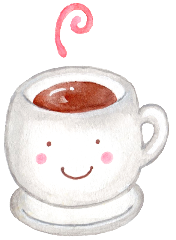 水彩のかわいいホットコーヒーのイラスト 無料イラスト素材 素材ラボ