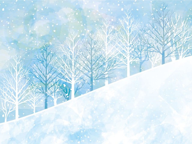 真冬風景12月1月2月雪景色スキー場背景壁紙無料イラストフリー素材 無料イラスト素材 素材ラボ