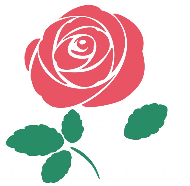 赤い薔薇の花のイラスト 一輪 透過png 無料イラスト素材 素材ラボ