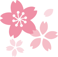 桜の花イラスト