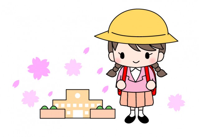 小学生女の子イラ…