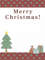 クリスマスカード…