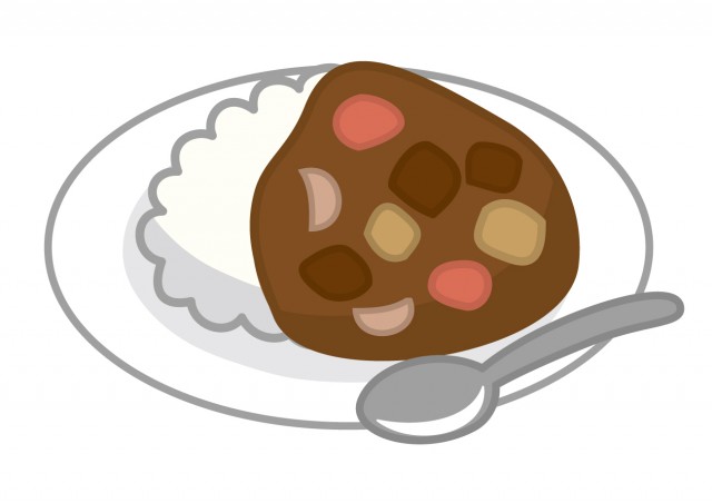 カレーライス 無料イラスト素材 素材ラボ