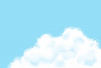 水彩風の雲の背景…