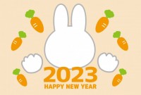 年賀状　2023…