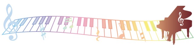 ピアノと鍵盤のライン素材 無料イラスト素材 素材ラボ