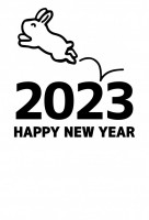 年賀状　2023…