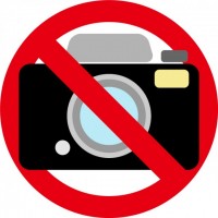 カメラの使用禁止