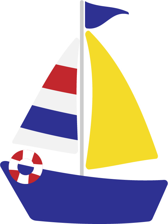 ヨット02 浮き輪付き 無料イラスト素材 素材ラボ