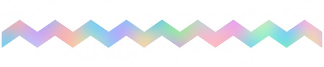 虹色のライン素材シンプル飾り罫線背景画像イラスト