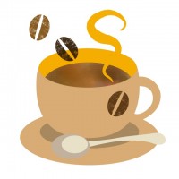 コーヒーカップ かわいい無料イラスト 使える無料雛形テンプレート最新順 素材ラボ