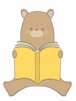 本を読むクマのイ…