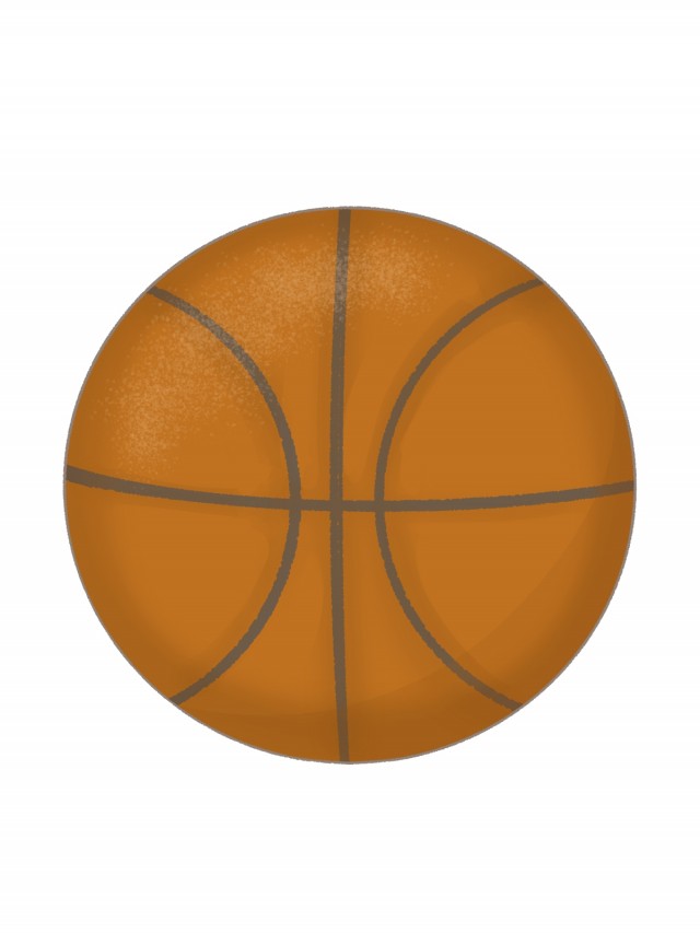 シンプルなバスケットボールのイラスト 無料イラスト素材 素材ラボ