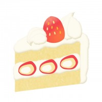 ショートケーキ かわいい無料イラスト 使える無料雛形テンプレート最新順 素材ラボ