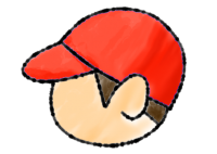 赤い帽子の子