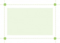 四隅　お花　点線…