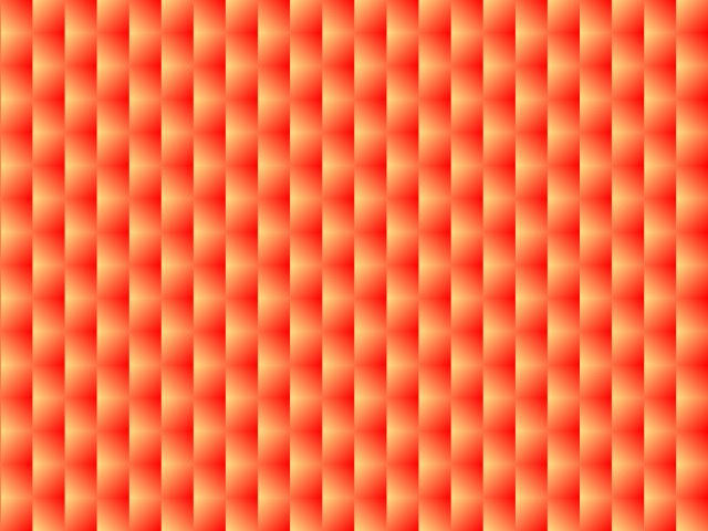 シームレスかつ立体的な幾何学模様の壁紙・赤