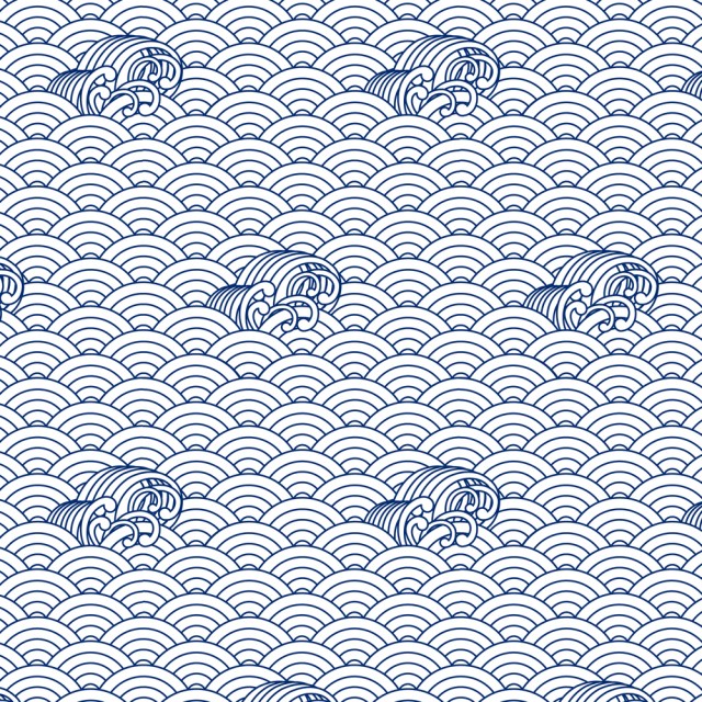 青海波パターン背景 Csai Jpg 無料イラスト素材 素材ラボ